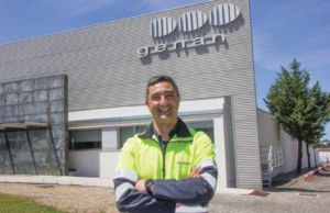 Picture of Rui at Genan plant in Portugal